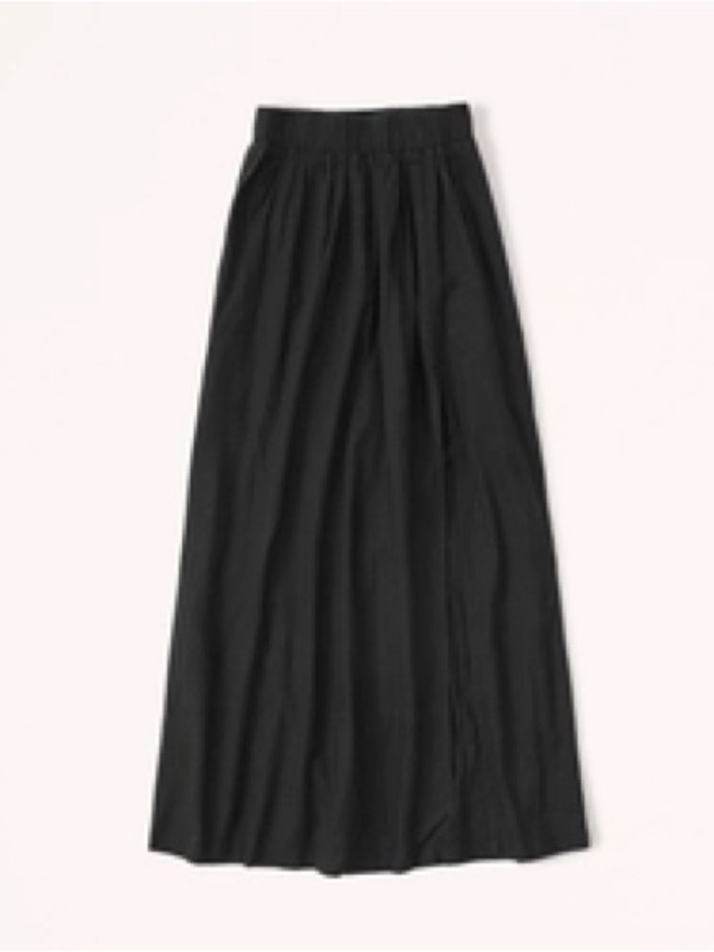 Abercrombie linen blend maxi skirt